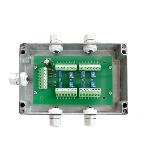 6 way junction box card load cell scale|Load Cell Junction Box with 2/3/4/6/8/10 Inlets to 1 Outlet.